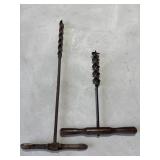 Vintage Hand Augers Vintage Hand Augers