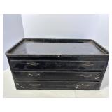 3 Drawer Metal Cabinet 20"x10"x9" 3 Drawer Metal Cabinet 20"x10"x9"