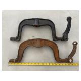 Vintage Cast Iron Bell Cradles Vintage Cast Iron Bell Cradles