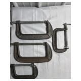 Craftsman 5" & 8" C Clamps Craftsman 5" & 8" C Clamps