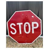 Metal Stop Sign 30"x30" Metal Stop Sign 30"x30"