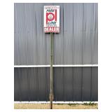 Vintage Griffin Pure Line Seeds 2 Sided Sign Vintage Griffin Pure Line Seeds 2 Sided Sign