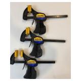 Quick Grip Bar Clamps 6" Quick Grip Bar Clamps 6"