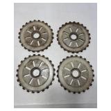 Plastic Planter Plates C-6-24 (4) Plastic Planter Plates C-6-24 (4)