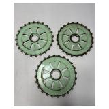 Plastic Planter Plates C7-24 (3) Plastic Planter Plates C7-24 (3)