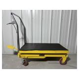 Jegs Hydraulic Table Cart 1100lbs Jegs Hydraulic Table Cart 1100lbs
