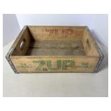 Wooden 7-Up Crate Box 12" X 17.25" X 5" Wooden 7-Up Crate Box 12" X 17.25" X 5"