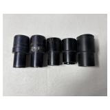 Microscope Eye Pieces Bausch & Lomb Unmarked Microscope Eye Pieces Bausch & Lomb Unmarked