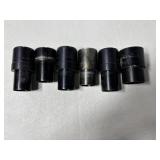 Microscope Eye Pieces Bausch & Lomb Unmarked Microscope Eye Pieces Bausch & Lomb Unmarked