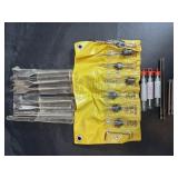 Wood Workers Supply 7pc, Vix Bits 3,5&9, & Misc Wood Workers Supply 7pc, Vix Bits 3,5&9, & Misc
