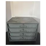 Durham 4 Drawer Parts Cabinet with Contents Durham 4 Drawer Parts Cabinet with Contents