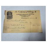 Vtg Sales Receipts (2) Vtg Sales Receipts (2)