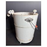 Vintage Wood Ice Cream Bucket Vintage Wood Ice Cream Bucket