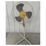SMC oscillating stand fan (works)