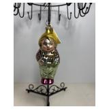 Christopher Radko Red hat Santa ornament