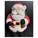 Atico Santa ceramic cookie jar