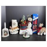 Christmas candles & misc Christmas decor