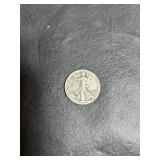 1941 Liberty walking half dollar