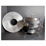 Chafing dish 10" D x 12" H (missing handle)...