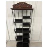 Pier 1 metal stand with shelves 13.5" x 6" x 40"