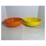 Large 11" plastic serving bowls