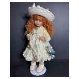 Vtg Jan Mclean doll 1151/3500 made in New Zealand