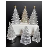 Clear plastic minature trees