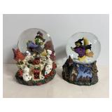 Halloween Muscial water globe & (1) water globe