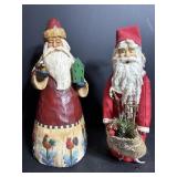 Enesco Heart wood Creek folk art Santa &...