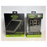 Reveal external solar panel & Celluar camera....