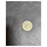 1963 Franklin half dollar with D mint mark