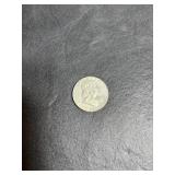 1962 Franklin half dollar with D mint mark