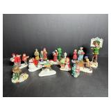 Snow house people (resin)