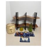 Contemporary style shelf 17" x 6" x12", LED ...