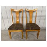 (2) chairs - no ship