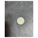 1963 Franklin half dollar with D mint mark