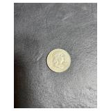 1963 Franklin half dollar with D mint mark
