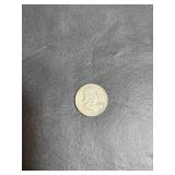 1953 Franklin half dollar with D mint mark