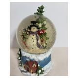 Musical Snowman snow globe