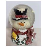 Musical Snowman snow globe