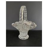 Hofbaver Byrdes collection crystal basket 9" W x..
