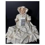 Baby doll with flirty eyes 16"
