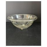 Hazel - Atlas Vtg Criss-cross pattern Lg bowl...