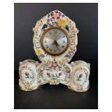 Vtg mantel or shelf clock 11.5"W x 4"D x ...