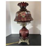 Vtg Amethyst purple glass "Gone with the Wind"