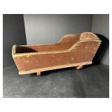 Wooden Doll cradle 21.25"W x 9.25"D x...