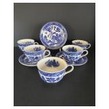 Vtg Japan fine quality cups & saucers