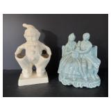 Vtg pottery planter & Vtg...