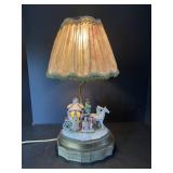 Vtg Italian Capodimonte - style porcelain figural.