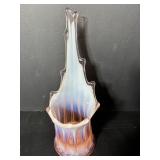 Vtg Fostoria Heirloom Opalescent pink glass ...